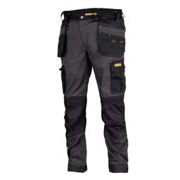 workwear DeWALT Albany 32W 31L Slim Work Trousers Grey / Black - Workwear workwear DeWALT Albany 32W 31L Slim Work Trousers Grey / Black Workwear