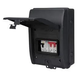 ev charger Sync Energy 5 Module EV Connection Unit with 40A Type A RCBO 100A Isolator and Type 2 SPD - ev charger Sync Energy 5 Module EV Connection Unit with 40A Type A RCBO 100A Isolator and Type 2 SPD