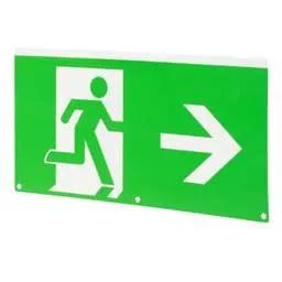 EMERGECNY LIGHTING Xcite Running Man Right Legend for XCDLM3 Droplight - EMERGECNY LIGHTING Xcite Running Man Right Legend for XCDLM3 Droplight