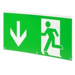EMERGECNY LIGHTING Xcite Running Man Down Legend for XCDLM3 Droplight - EMERGECNY LIGHTING Xcite Running Man Down Legend for XCDLM3 Droplight