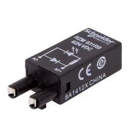 Relay Schneider Harmony Relay Zelio 6V to 24V DC Diode + Green LED for RSZ Sockets - Relay Schneider Harmony Relay Zelio 6V to 24V DC Diode + Green LED for RSZ Sockets