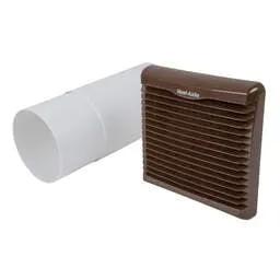 a grilles Vent Axia Wall Kit for Lo Carbon VA150 Range Brown - a grilles Vent Axia Wall Kit for Lo Carbon VA150 Range Brown