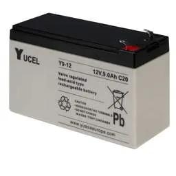 Intruder Alarms Yuasa 9Ah 12V Sealed Lead Acid Yucel Battery - Intruder Alarms Yuasa 9Ah 12V Sealed Lead Acid Yucel Battery