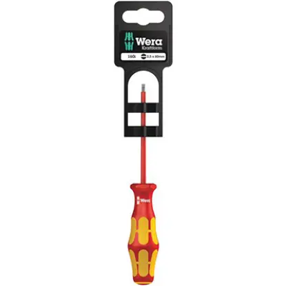 tools Kraftform 160 i SB VDE Screwdriver Slotted Tip 2.5mm - Tools tools Kraftform 160 i SB VDE Screwdriver Slotted Tip 2.5mm Tools