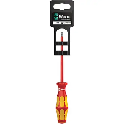 tools Kraftform 160 i SB VDE Screwdriver Slotted Tip 3.5mm - Tools tools Kraftform 160 i SB VDE Screwdriver Slotted Tip 3.5mm Tools