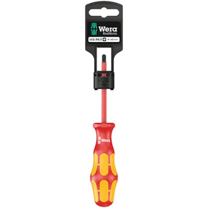 tools Kraftform 162 i PH/S SB VDE Insulated Screwdriver for PlusMinus Screws (Philips/Slotted) - 1x80mm - Tools tools Kraftform 162 i PH/S SB VDE Insulated Screwdriver for PlusMinus Screws (Philips/Slotted) - 1x80mm Tools