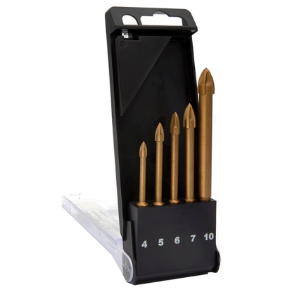 tools Glass/ Tile Drill Set of 5 - Tools tools Glass/ Tile Drill Set of 5 Tools