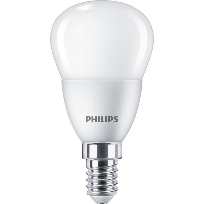 LED light bulb with E14 screw base, energy-saving lighting for home or business