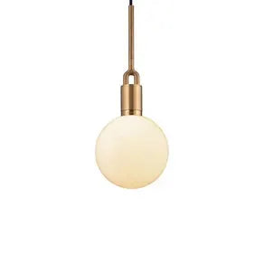 buster and punch Buster + Punch Forked Pendulum Ø 20 cm brass/opal - buster and punch Buster + Punch Forked Pendulum Ø 20 cm brass/opal