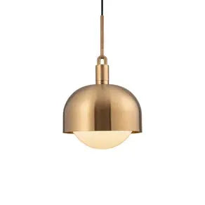 buster and punch Buster + Punch Forked brass/opal glass Ø 34 cm - buster and punch Buster + Punch Forked brass/opal glass Ø 34 cm