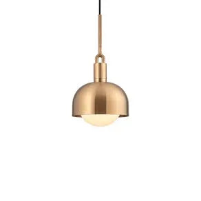 buster and punch Buster + Punch Forked brass/opal glass Ø 25 cm - buster and punch Buster + Punch Forked brass/opal glass Ø 25 cm