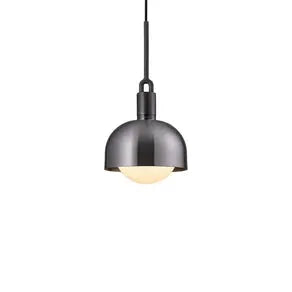 buster and punch Buster + Punch Forked Gunmetal/Opalglas Ø 25cm - buster and punch Buster + Punch Forked Gunmetal/Opalglas Ø 25cm