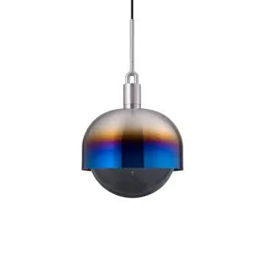 buster and punch Buster + Punch Forked steel burnt/smoked glass Ø 34cm - buster and punch Buster + Punch Forked steel burnt/smoked glass Ø 34cm