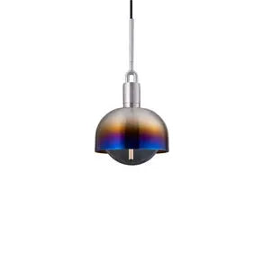 buster and punch Buster + Punch Forked steel burnt/smoked glass Ø 25cm - buster and punch Buster + Punch Forked steel burnt/smoked glass Ø 25cm