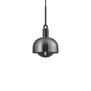 buster and punch Buster + Punch Forked Gunmetal/Smoked Glass Ø 25cm - buster and punch Buster + Punch Forked Gunmetal/Smoked Glass Ø 25cm