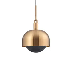 buster and punch Buster + Punch Forked brass/smoked glass Ø 34cm - buster and punch Buster + Punch Forked brass/smoked glass Ø 34cm