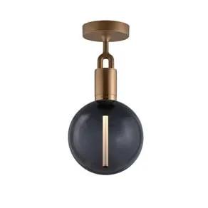 buster and punch Buster + Punch Forked brass/glass smoked Ø 20cm - buster and punch Buster + Punch Forked brass/glass smoked Ø 20cm
