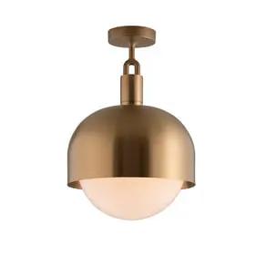 buster and punch Buster + Punch Forked ceiling brass/opal Ø 34cm - buster and punch Buster + Punch Forked ceiling brass/opal Ø 34cm
