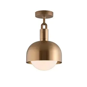 buster and punch Buster + Punch Forked ceiling brass/opal Ø 25cm - buster and punch Buster + Punch Forked ceiling brass/opal Ø 25cm