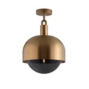 buster and punch Buster + Punch Forked ceiling brass/smoke Ø 34cm - buster and punch Buster + Punch Forked ceiling brass/smoke Ø 34cm