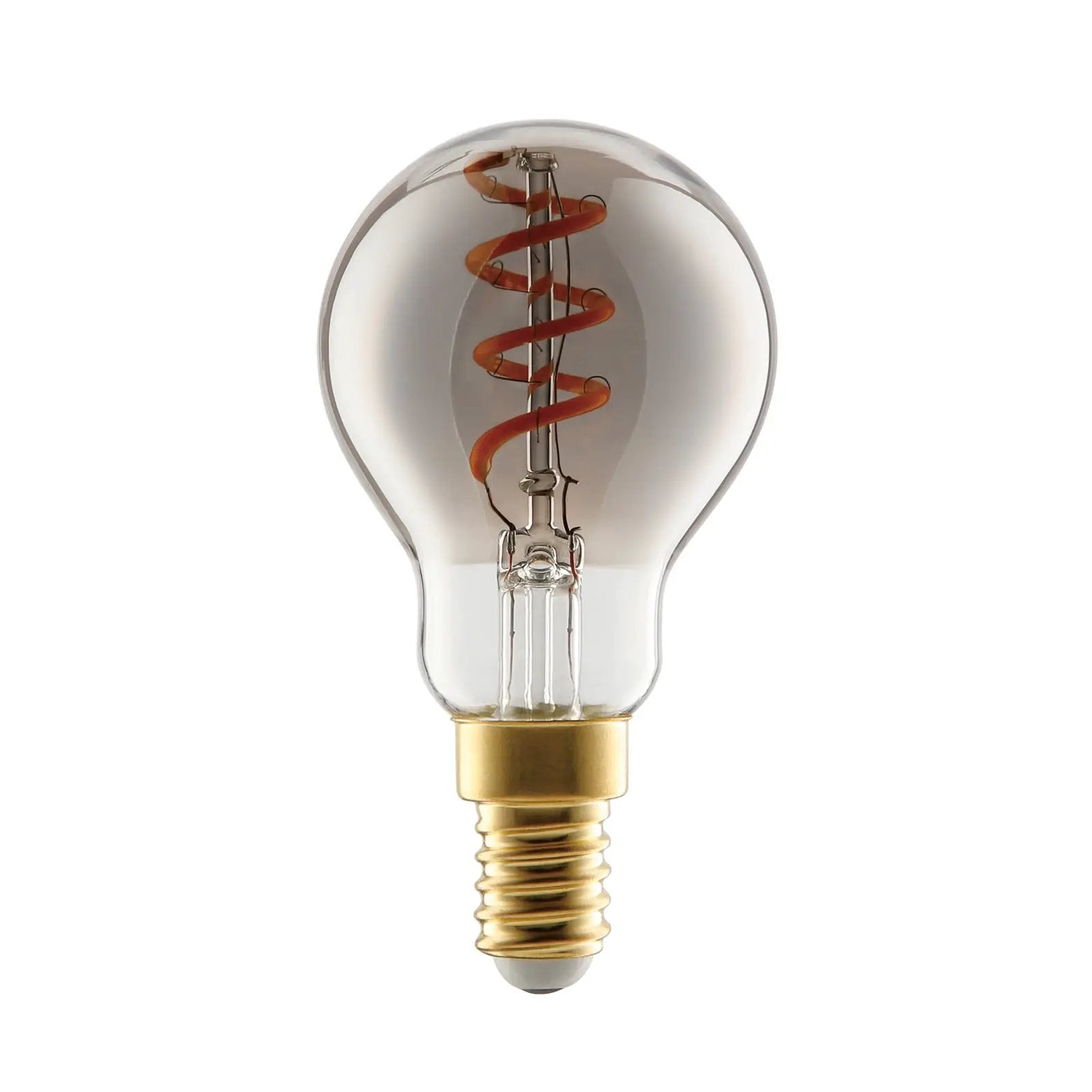 E14 LED bulb 4W P45 2,000K Filament smoky dimmable