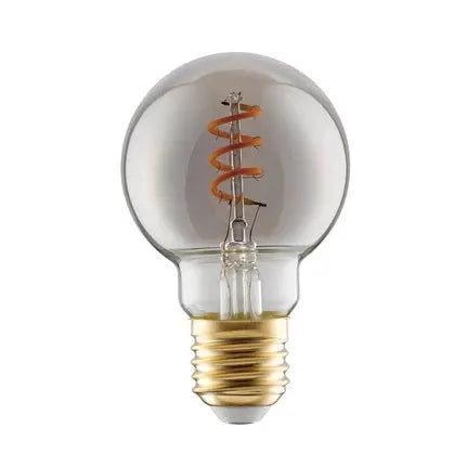 LED bulb E27 4W G60 2,000K filament smoky dimmable