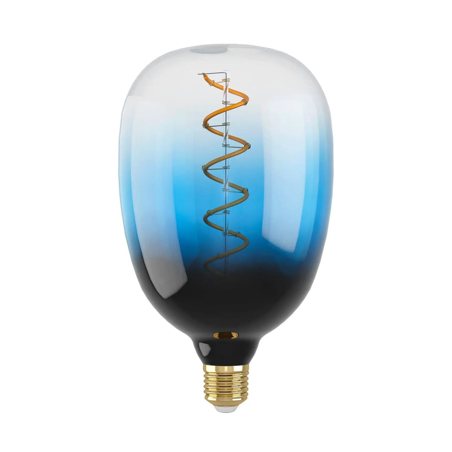 LED bulb E27 4W T120 2,000K filament blue dimmable