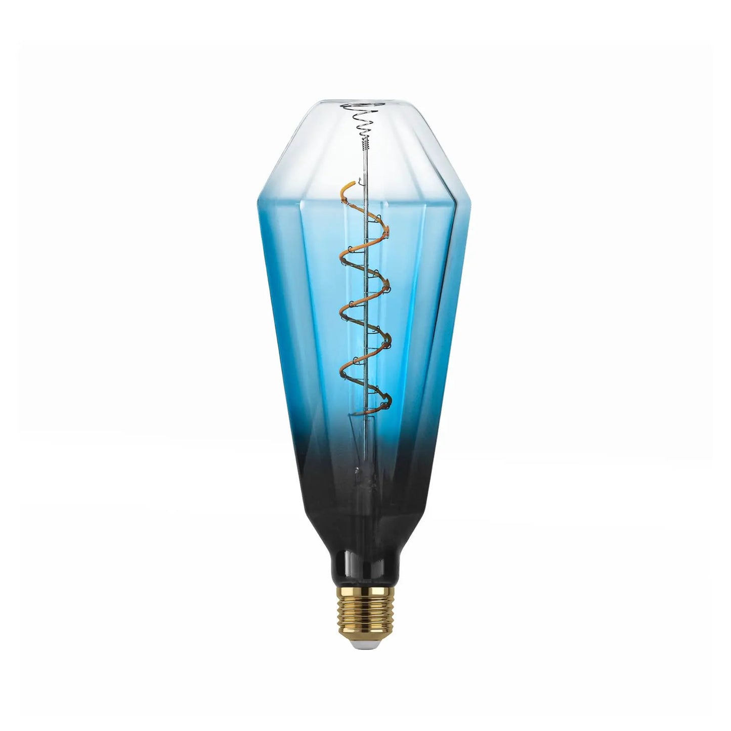 LED bulb E27 4W T100 2,000K filament blue dimmable