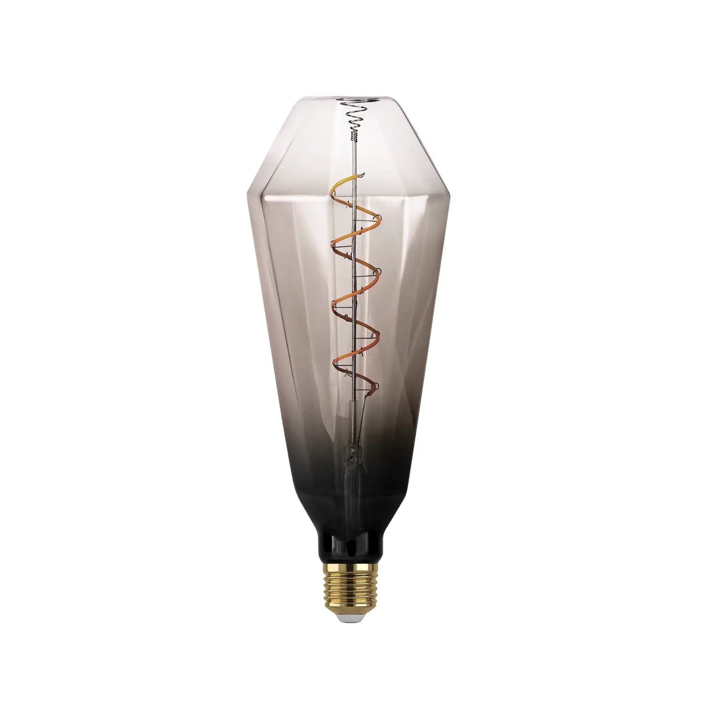 LED bulb E27 4W T100 1,800K Filament smoky dimmable