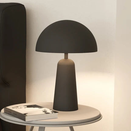 Aranzola table lamp, shining downwards, black