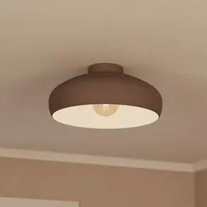 Mogano ceiling light, Ø 40 cm, coffee brown