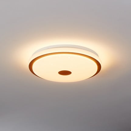Lanciano 1 LED ceiling lamp with remote control Ø38cm