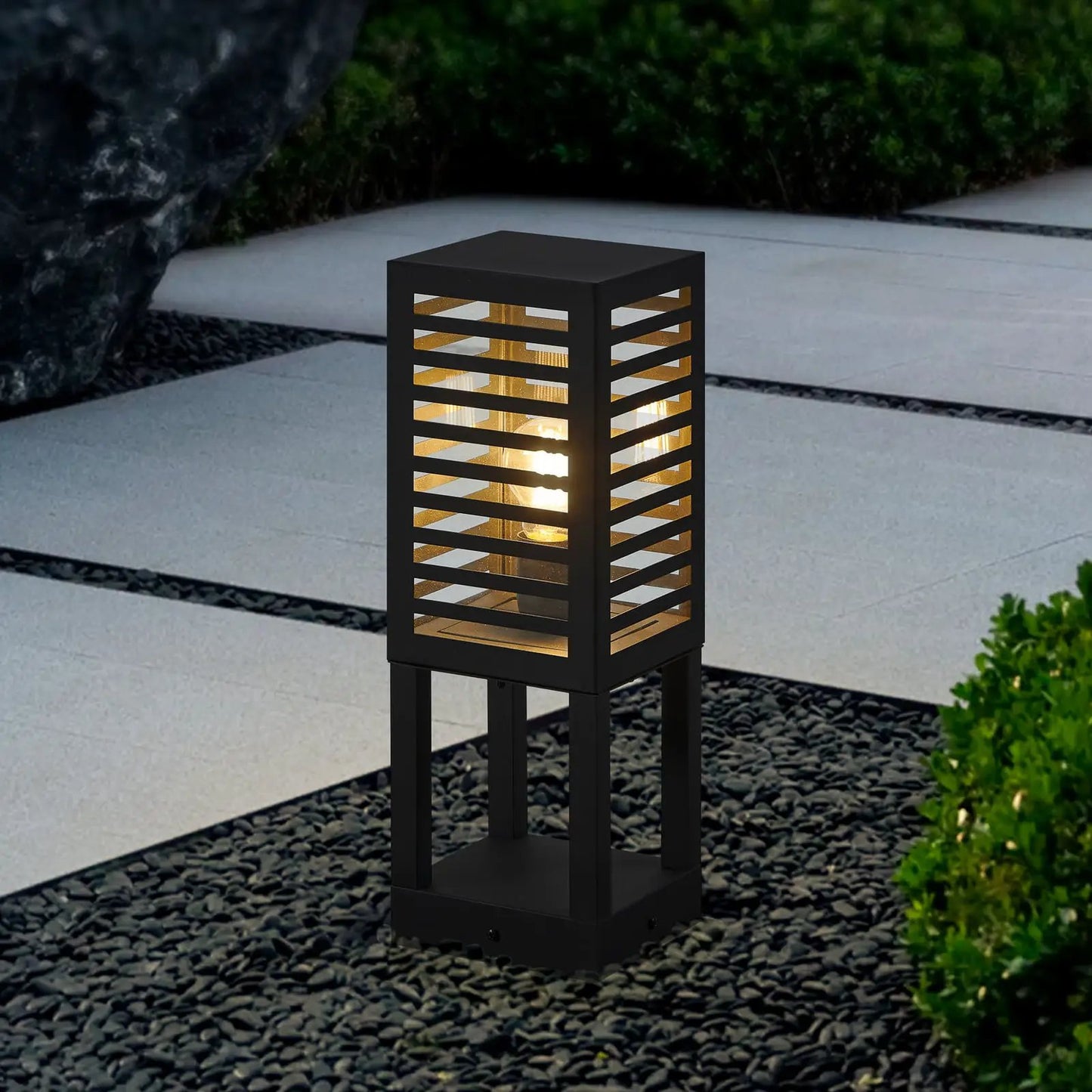Alamonte 3 pillar light, black