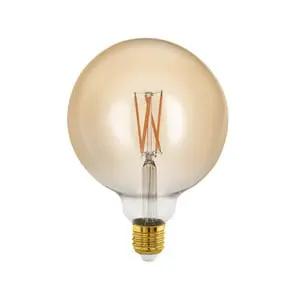 Globe LED bulb E27 G125 4 W 1,700 K filament gold