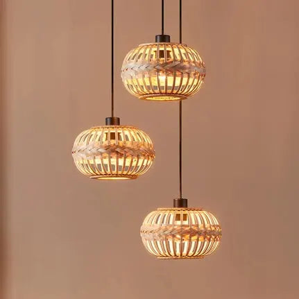 EGLO Amsfield 1 hanging light, 3-bulb, round