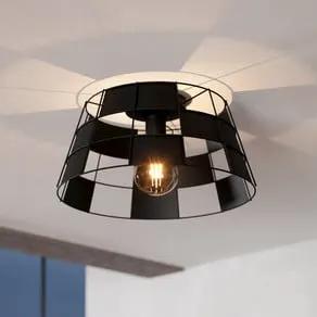 EGLO Pontefract ceiling light, steel, black