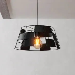 EGLO Pontefract pendant light, steel, black