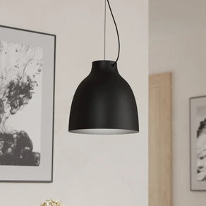EGLO Camasca pendant light, one-bulb, black