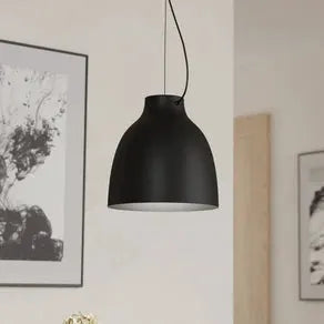 EGLO Camasca pendant light, one-bulb, black