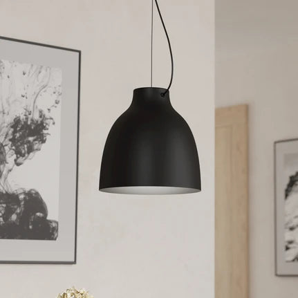 EGLO Camasca pendant light, one-bulb, black