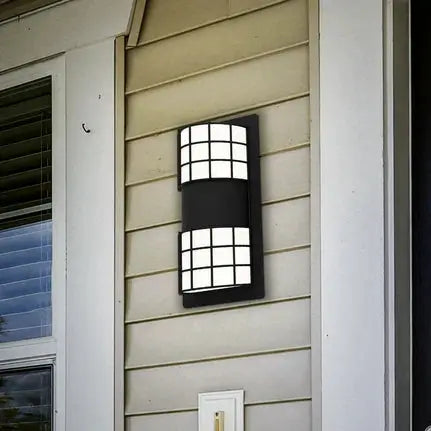 EGLO Cistierna 2 outdoor wall light, black/white