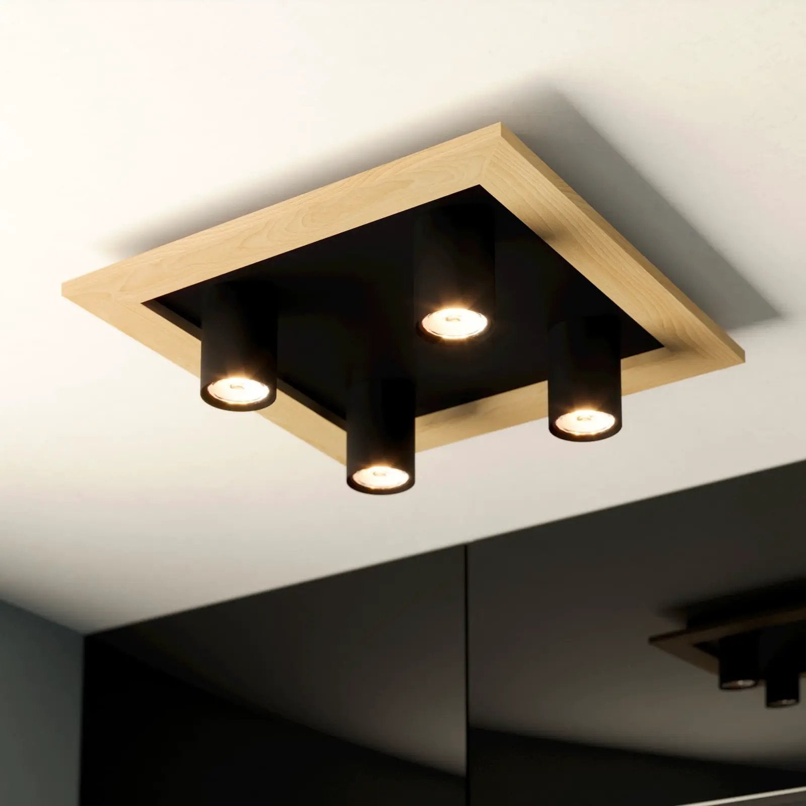 EGLO Valcasotto 1 LED ceiling light four spots