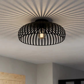 EGLO Mogano 3 ceiling light cage lampshade Ø 43 cm