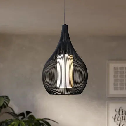 EGLO Razoni 1 pendant light, one-bulb, black