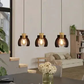 Stillington 1 pendant light, 3-bulb, bar