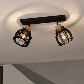 Stillington 1 ceiling light, 2-bulb