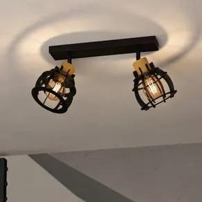 Stillington 1 ceiling light, 2-bulb