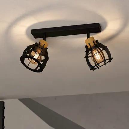 Stillington 1 ceiling light, 2-bulb
