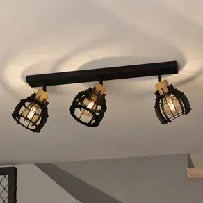 Stillington 1 ceiling light, 3-bulb
