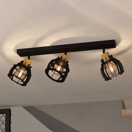 Stillington 1 ceiling light, 3-bulb